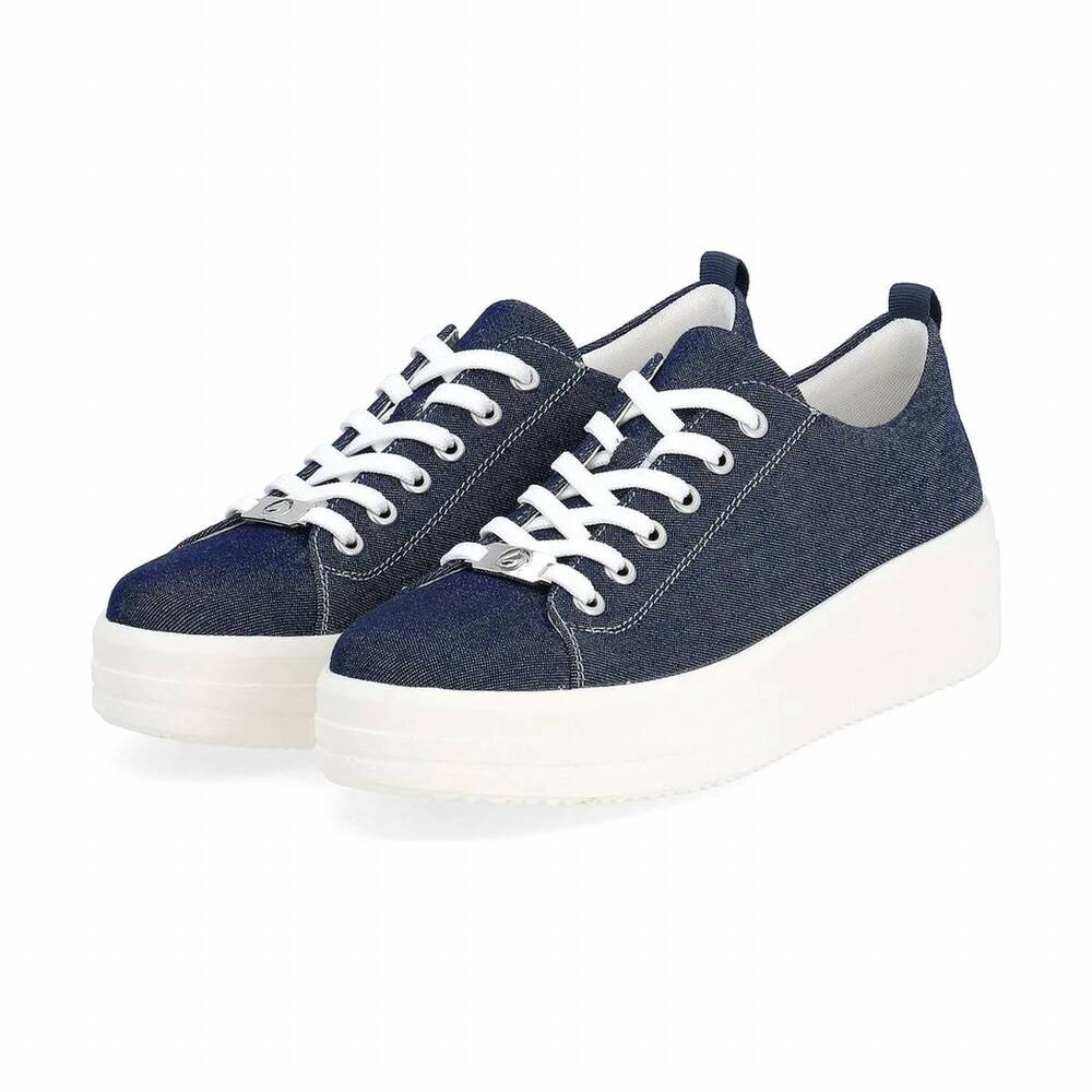 NEW REMONTE women's d1c03-14 sneaker in blue